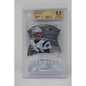 2015 Panini Prizm Air Marshals #8 Tom Brady Patriots Beckett 9.5 GEM